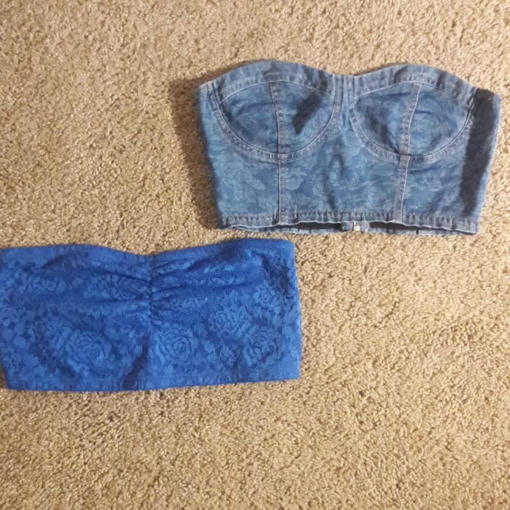 3 Strapless crop top bralette - Picture 6 of 6